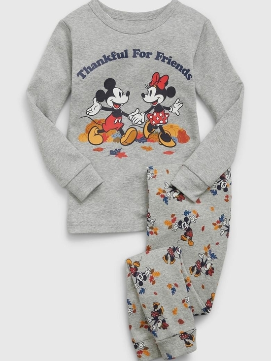 GAP Other - Gap Kids Disney Mickey & Minnie Mouse Toddler Boy/ Girl Pajama Set, 4T, Gray